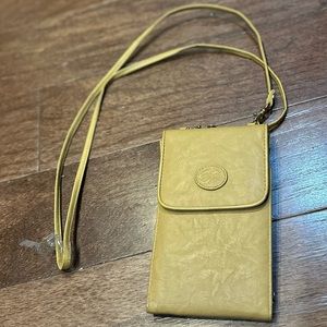 Copper Creek Beige Tan Cross Body Bag Organizer Purse